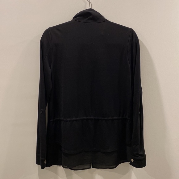 Tristan | Black Lightweight Spring Jacket | Size Small - Picture 5 of 8